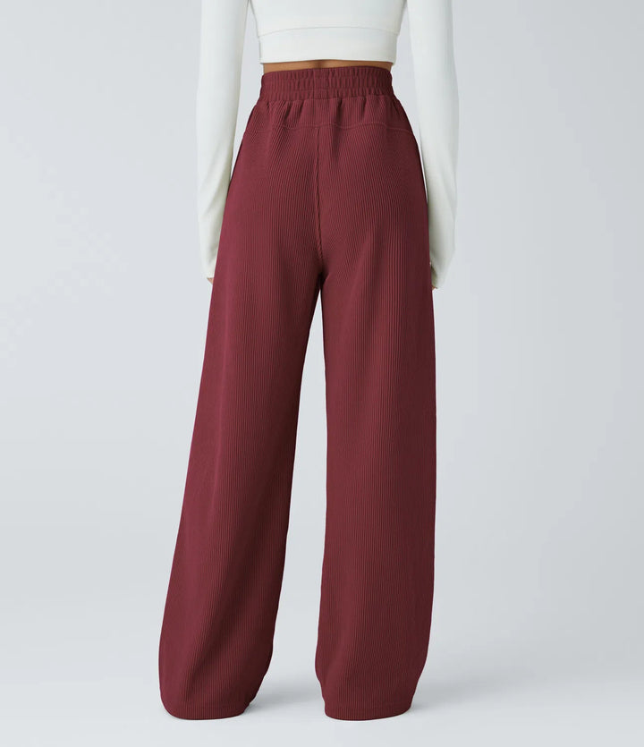 LaFashionMode - Casual Broek van Ribfluweel