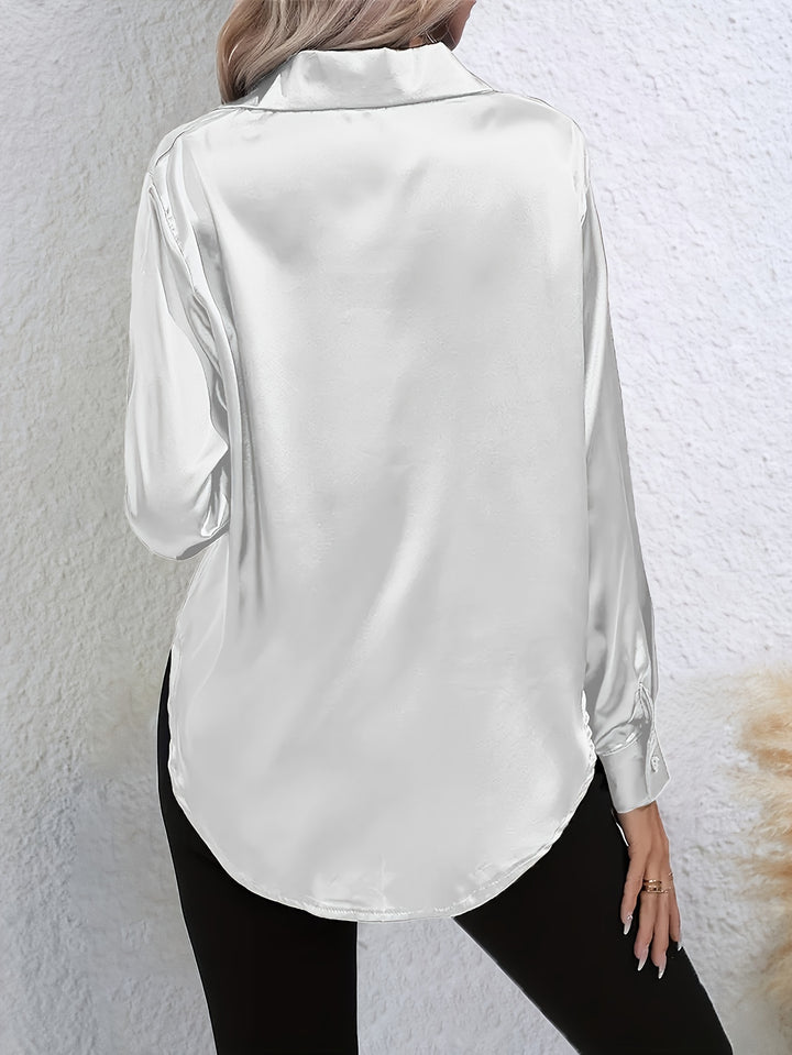 Elegante Soepel vallend Overhemd met Knoopsluiting