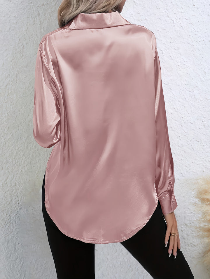 Elegante Soepel vallend Overhemd met Knoopsluiting