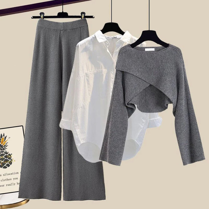 LaFashionMode - 3-delig Set met Lange Mouwen