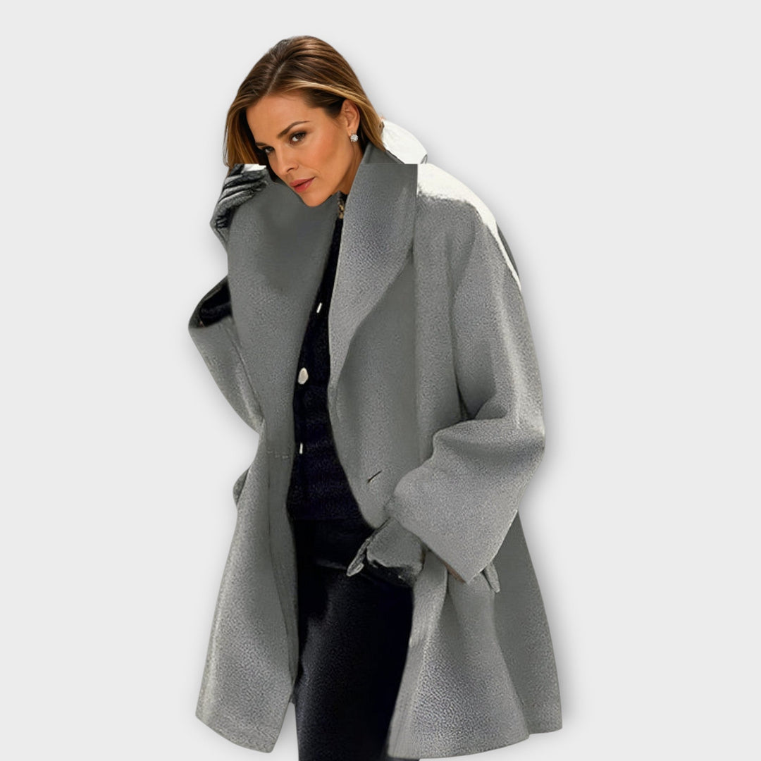 LaFashionMode | Luxe Winddichte Wollen Jas